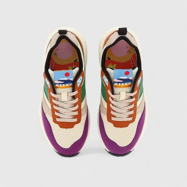 MEEKO MEEKO PONGO – Technische und nachhaltige Sneaker, Mehrfarbig, – Produktbild 3 von 4