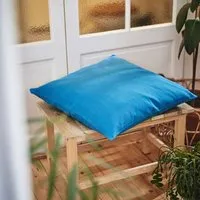 HängemattenGlück HängemattenGlück Kissenbezug aus reiner Bio Baumwolle 60x60cm Blautöne – Produktbild 1 von 1