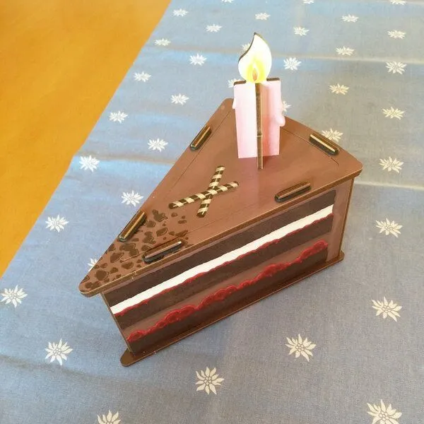 WERKHAUS WERKHAUS Torten-Geschenkbox Schokotorte – Produktbild 4 von 4