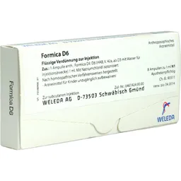Weleda WELEDA FORMICA D 6 Ampullen 8X1 ml Ampullen – Produktbild 1 von 1