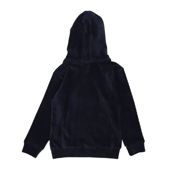 Walkiddy Walkiddy Cord Navy Bio-Baumwoll-Kinder-Hoodie Blau - GOTS-zertifiziert, Umweltfreundlich & Hautfreundlich, Blau, – Produktbild 2 von 3