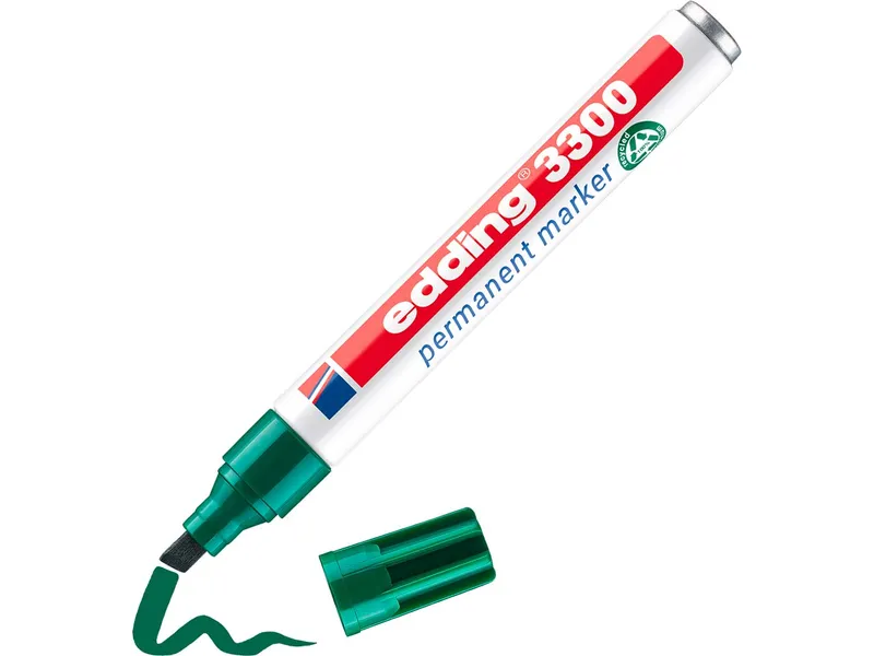 Edding Edding Permanentmarker "3300" grün – Produktbild 2 von 3