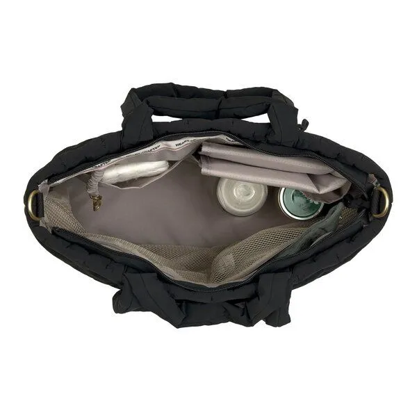 Lässig Lässig Wickeltasche gesteppt - Liv Shoulder Bag, Schwarz, – Produktbild 3 von 3