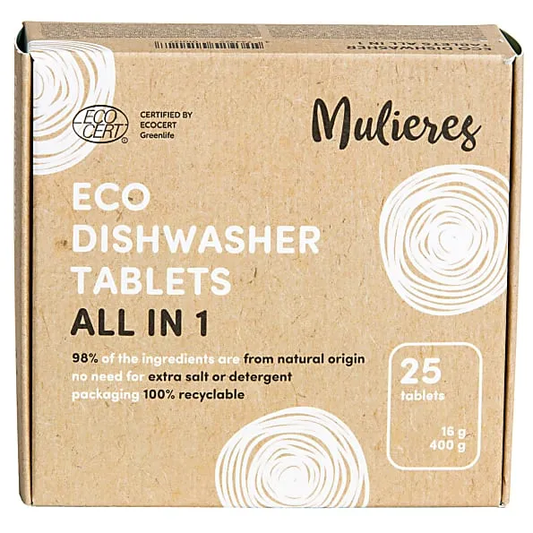 Mulieres Mulieres Eco Dishwasher Tablets All In 1 - Spülmaschinen Tabs – Produktbild 1 von 1