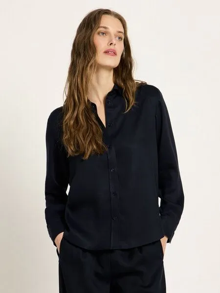LANIUS LANIUS Hemdbluse, Midnight, – Produktbild 2 von 4