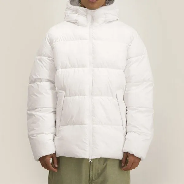 YTWOO YTWOO Medium Fit Unisex Pufferjacke mit Kapuze, Off white, – Produktbild 4 von 4