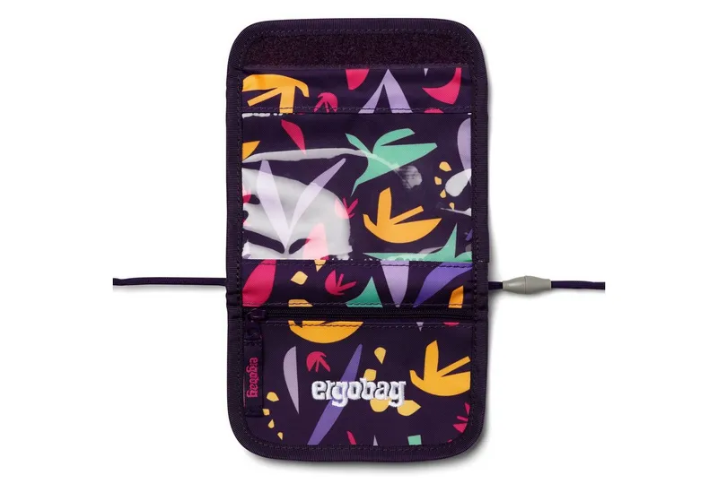Ergobag Ergobag Schulranzen Brustbeutel AmBärzonas (1 Stück), Münzfach, Fahrkartenfach, Geldbeutel, Lila, – Produktbild 3 von 3