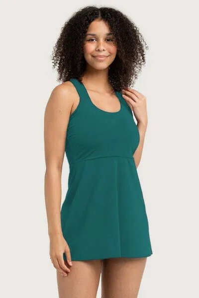 Frija Omina Frija Omina Recycling Badekleid / Tankini Mare uni, Smaragd, – Produktbild 3 von 3
