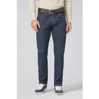 Meyer MEYER Struktur Swingpocketjeans, Blau (blue-stone), – Produktbild 2 von 6