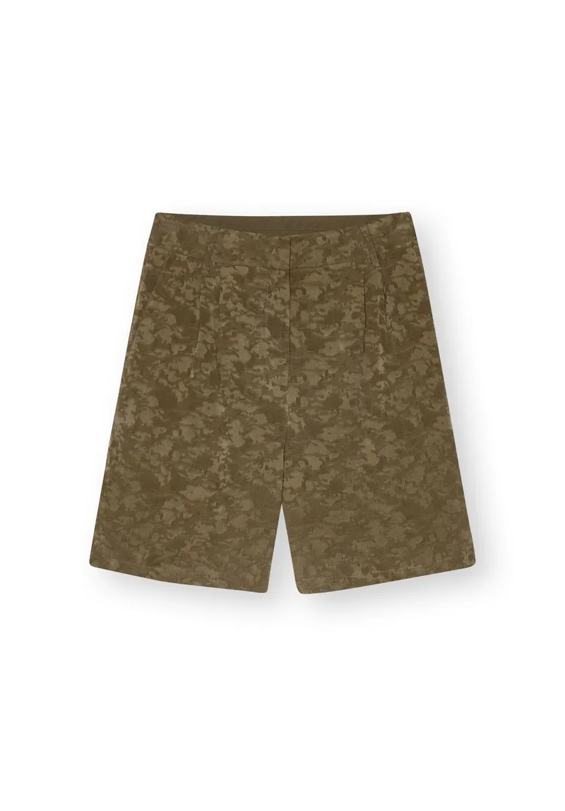 Lovjoi LOVJOI Damen vegan Kurze Hose Cabanaa Olivia Grün, Dunkelgrün, – Produktbild 1 von 2