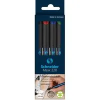 Schneider Schneider 4er-Set Universalmarker "Maxx 220 S", farbig sortiert – Produktbild 1 von 1