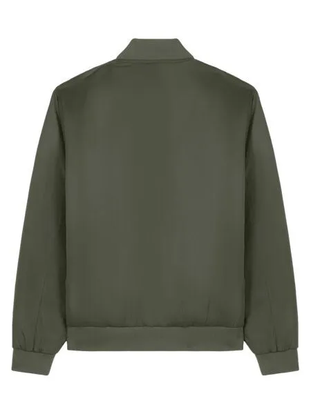YTWOO YTWOO Klassische Unisex Bomberjacke aus 100% Recyceltem Polyester, Khaki, – Produktbild 3 von 4