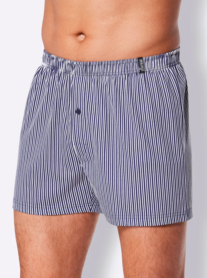 KINGsCLUB Boxershorts marine-bedruckt, Marine-bedruckt, – Produktbild 2 von 3