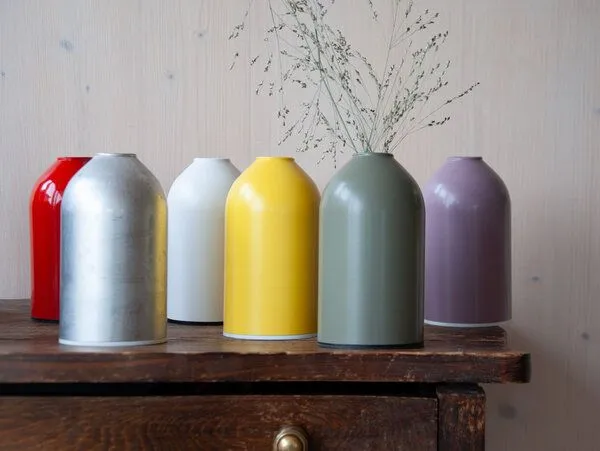 werkvoll by Lena Peter werkvoll by Lena Peter Kleine Vase Fire, Rot, – Produktbild 4 von 4