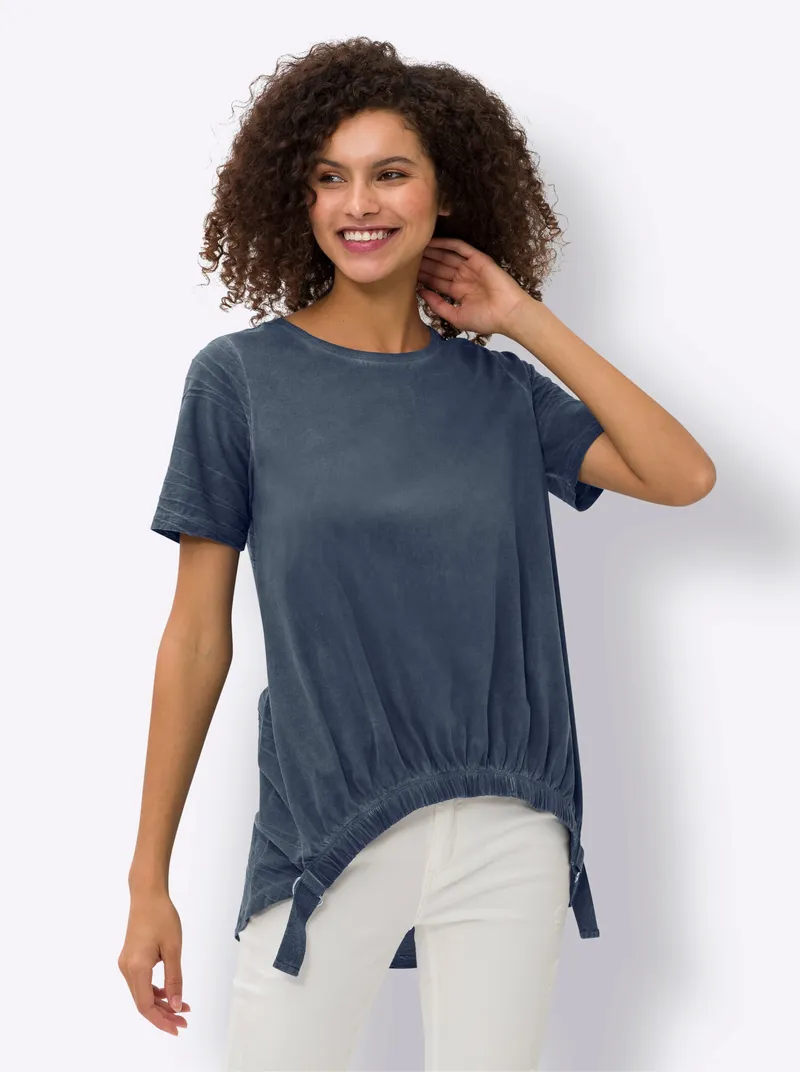 heine Longshirt, Rauchblau, – Produktbild 2 von 3