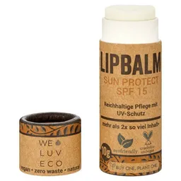 WE LUV ECO WE LUV ECO Lipbalm Sun Protect | Lippenpflege mit UV Schutz | nachhaltig | plastikfrei | vegan – Produktbild 1 von 1