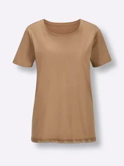wäschepur Schlafanzug-Shirt camel – Produktbild 1 von 1