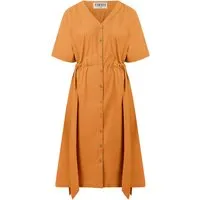 KOMODO KOMODO Damen vegan Kleid Dusk Orange – Produktbild 1 von 1