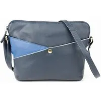 El Puente El Puente Schultertasche | Fair Trade & Handmade aus Indien, Blau, – Produktbild 1 von 1
