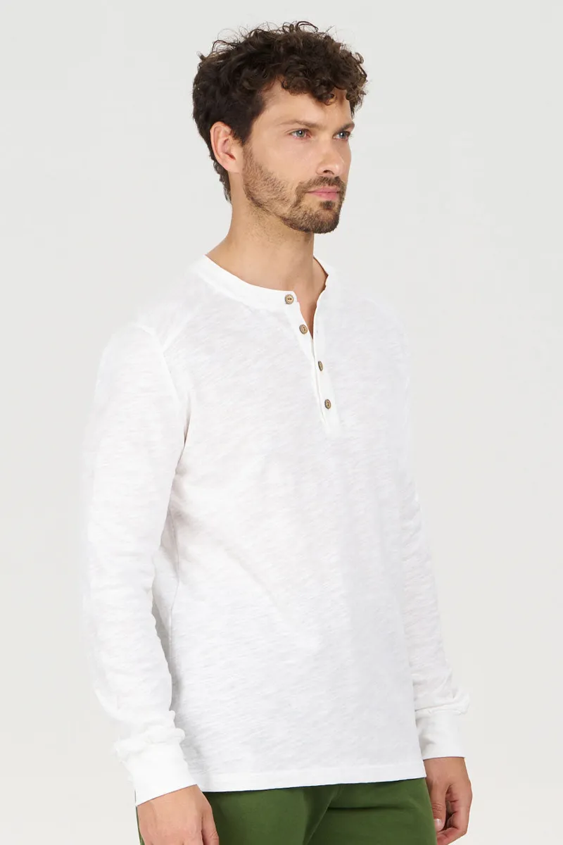 KOMODO KOMODO Herren vegan Oberteil Arlo White, Weiß, – Produktbild 1 von 2