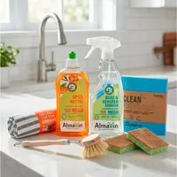 Bio-Reinigungsset "Starterpaket" für die Küche, 6er-Set – Produktbild 1 von 1
