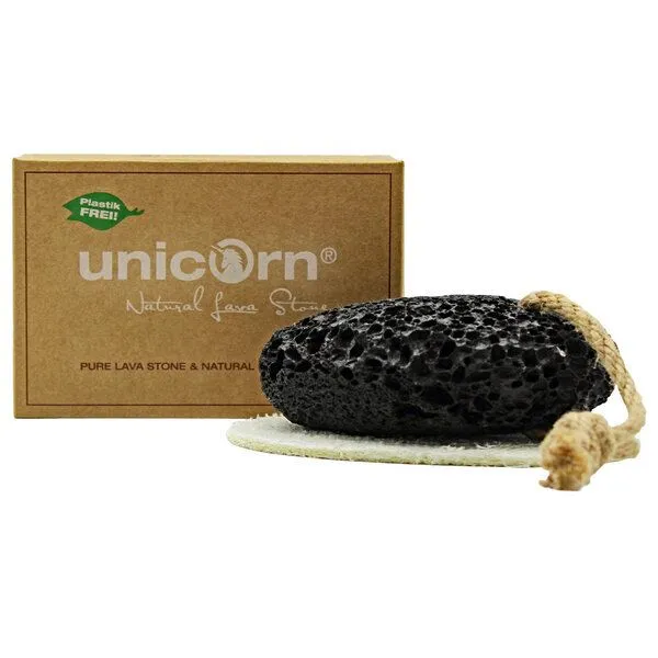 Unicorn Unicorn Lava Bimsstein mit Luffaablage – Produktbild 1 von 4