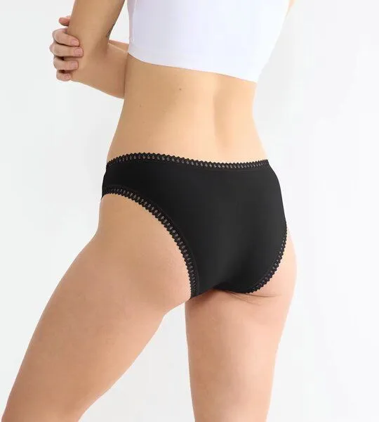 Sloggi Sloggi 3er Pack GO Crush Mini-Slip Bio-Baumwolle, Schwarz, – Produktbild 3 von 4