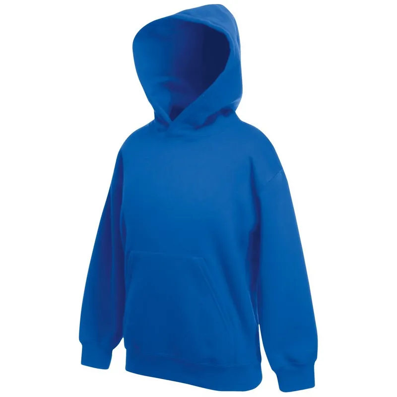 Fruit Of The Loom Fruit of the Loom Cotton Classics-16.2043 Kinder Kapuzen Sweater Gr. 116 royal blue – Produktbild 1 von 1