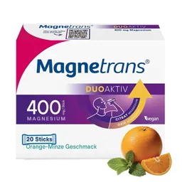 Magnetrans Magnetrans duo-aktiv 400mg Magnesium Direktgranulat-Sticks – Produktbild 1 von 1