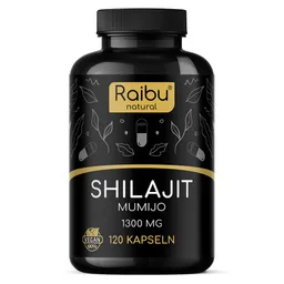Raibu Organic & Raibu Natural | Natürliche Nahrungsergänzung Raibu Organic & Raibu Natural | Natürliche Nahrungsergänzung Shilajit | 120 Kapseln – Produktbild 1 von 1