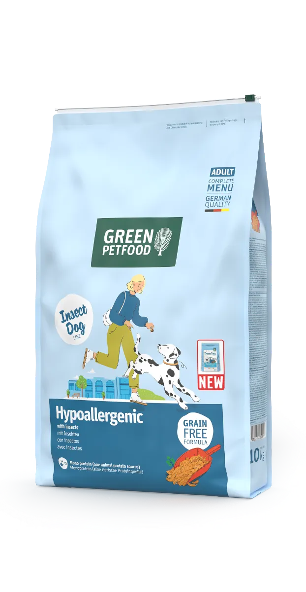 Green Petfood Green Petfood Hypoallergenic with Insects 10kg, Grün, – Produktbild 1 von 3
