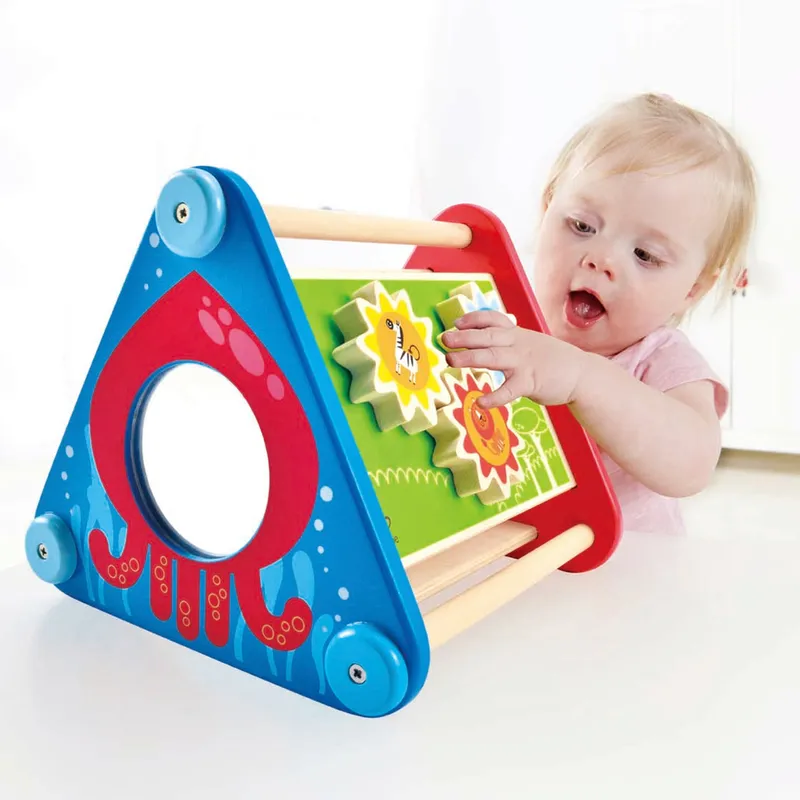 Hape Hape Motorikspielzeug Tierische Action-Box, Mehrfarbig, – Produktbild 3 von 3