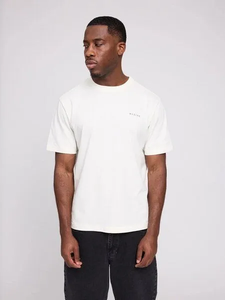 Mazine Mazine T-Shirt aus Bio-Baumwolle - Coffee Backprint, Off white (weiss), – Produktbild 3 von 3