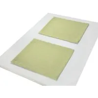 Nature by Adam Nature by Adam Tischset 2er Pack aus 100% Bio-Baumwolle - Made in Germany - Graphic Ventus Light, Hellgrün, – Produktbild 1 von 1