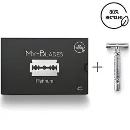 My-Blades My-Blades Butterfly-Rasierhobel + Platinum Rasierklingen – Produktbild 1 von 1