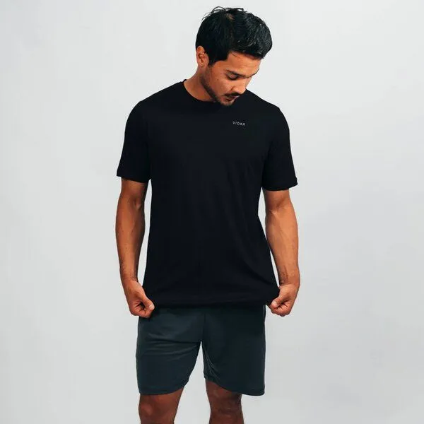 VIDAR Sport VIDAR Sport Herren Natural Performance Tee aus TENCEL Lyocell und SEACELL, Natural, – Produktbild 2 von 5