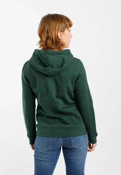 TORLAND TORLAND Damen Hoodie DANI, Grün (forest green), – Produktbild 2 von 4