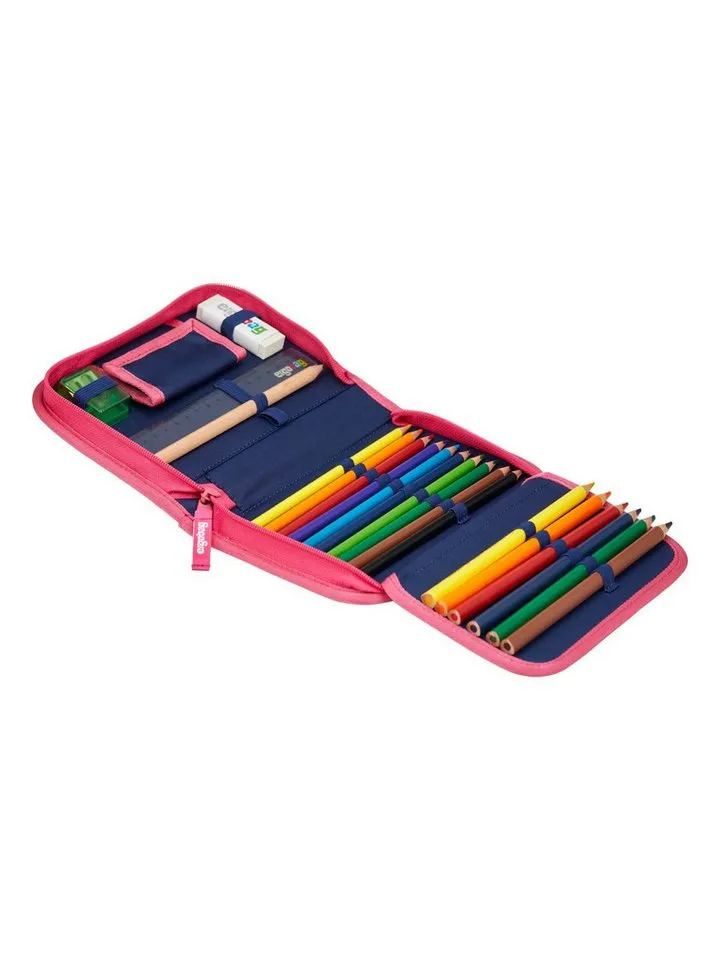 Ergobag Ergobag Federmäppchen Federmäppchen, (1-tlg), mit Lyra‑Stiften, Rosa, – Produktbild 2 von 6