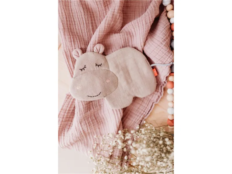 Kikadu Kikadu Knister Hippo 16 x 22 cm, Grau, – Produktbild 2 von 2