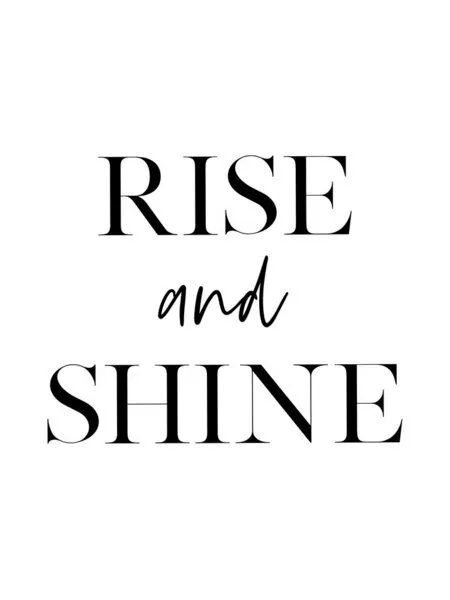 Photocircle Photocircle Poster / Leinwandbild - Rise and Shine No2 – Produktbild 1 von 4