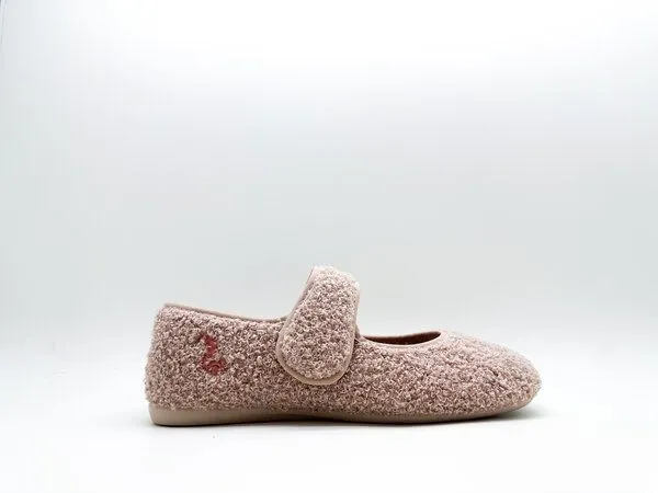 thies Veganer "thies ® Rec Teddy Ballerina" aus ultraweichem, recyceltem Fell, Rose, – Produktbild 2 von 4