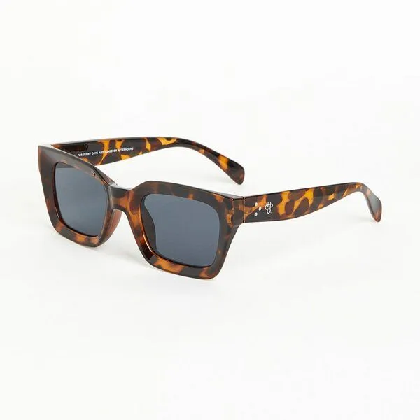 CHPO CHPO Unisex Sonnenbrille "Anna", Leopard/black (braun), – Produktbild 2 von 2