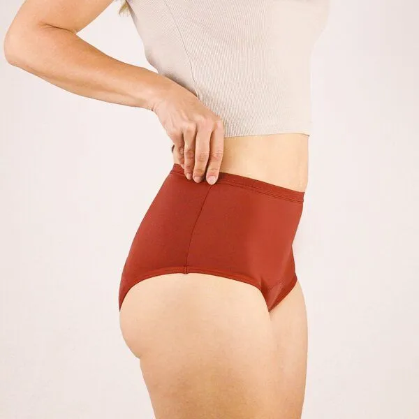 MYLILY MYLILY High Waist Hagebutte - Periodenunterwäsche aus Baumwolle – Produktbild 3 von 3