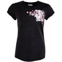 FÄDD FÄDD Damen T-Shirt Rundhals Bio-Baumwolle Wahrscheinlich Jasmin BT Schwarz – Produktbild 1 von 1