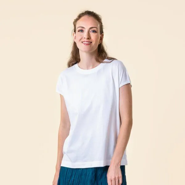 Living Crafts Living Crafts T-Shirt - TIDA, White (weiß), – Produktbild 1 von 4