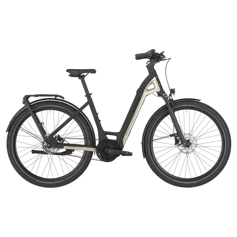 We Cycle Bergamont E-Ville 20 Belt E-Bike Trekking Pedelec schwarz/beige 2026 M (170-177 cm) | E-Bikes – Produktbild 1 von 1