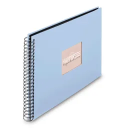 Hama Hama Spiral-Album "Fine Art", 36x32 cm, 50 schwarze Seiten, Lagune – Produktbild 1 von 1
