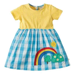 Frugi Frugi Kleid Regenbogen - Little Zennor Dress Rainbow – Produktbild 1 von 1