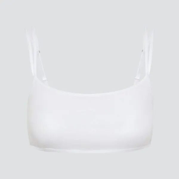 comazo|earth comazo|earth Fairtrade Bustier | GOTS zertifiziert, Weiss, – Produktbild 3 von 5