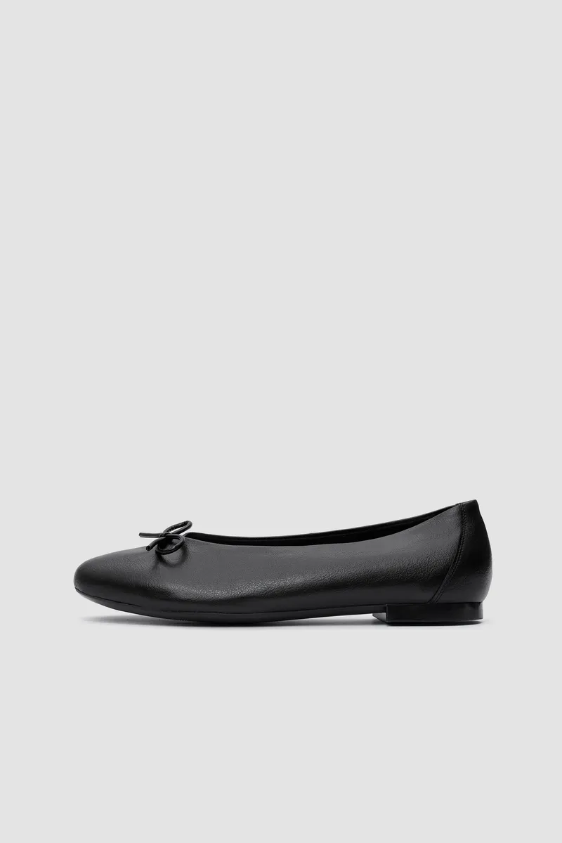 BOHEMA BOHEMA Damen vegan Ballerinas Mossy Schwarz, Schwarz, – Produktbild 1 von 2